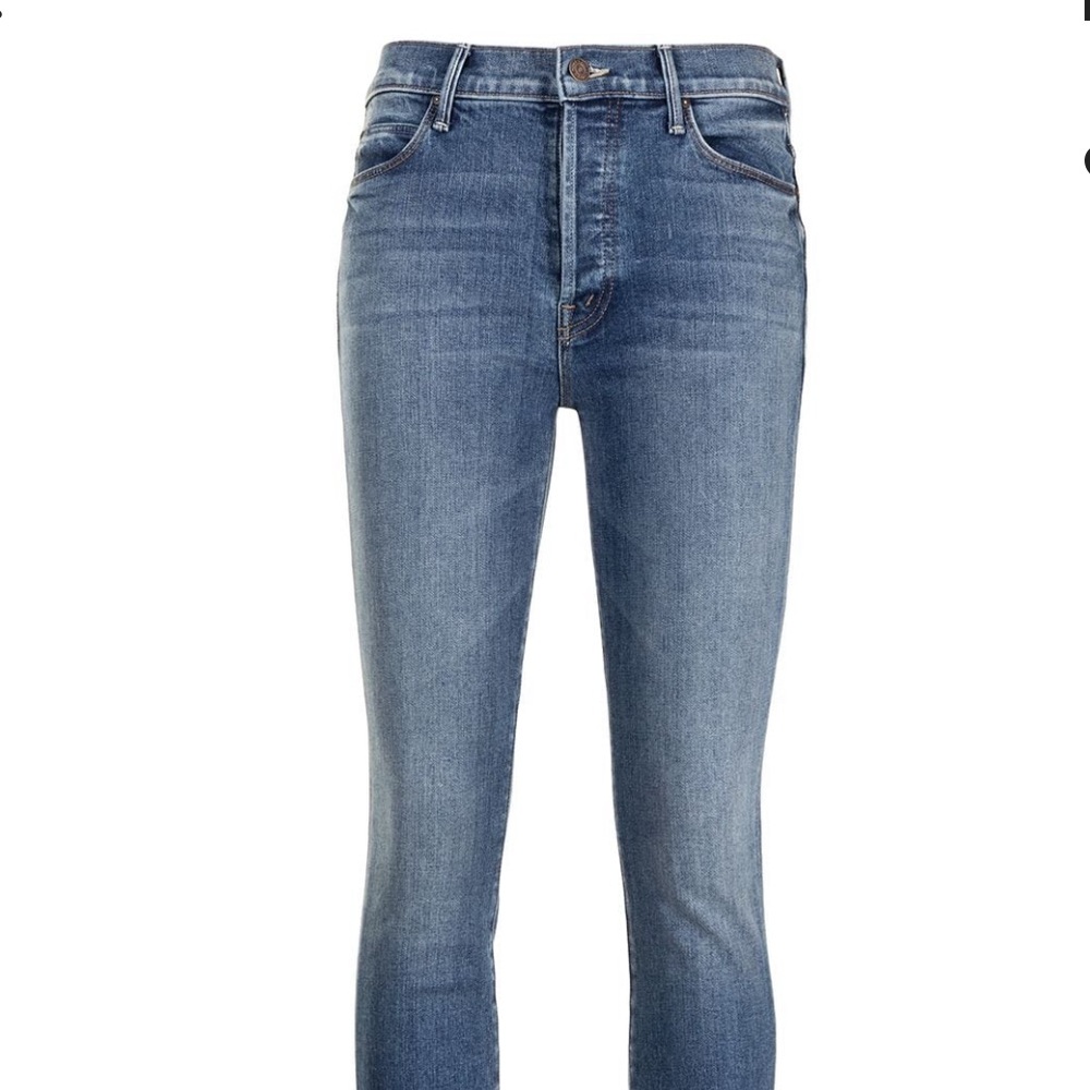 MOTHER The Stunner Ankle Fray Jeans